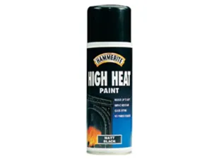 Hammerite High Heat Paint Aerosol Black 400Ml