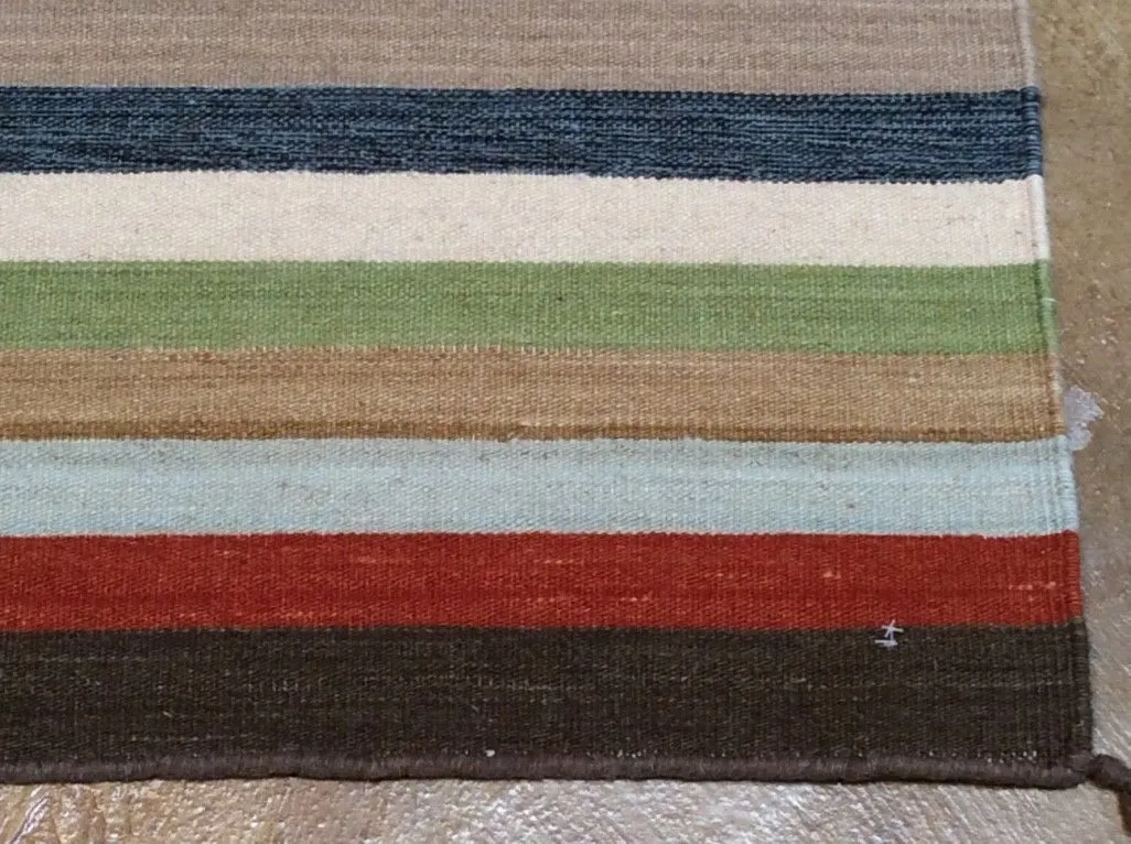 Hand-Woven Fine Southwestern Design Handmade Wool Rug (Size 2.0 X 3.2) Brrsf-1731