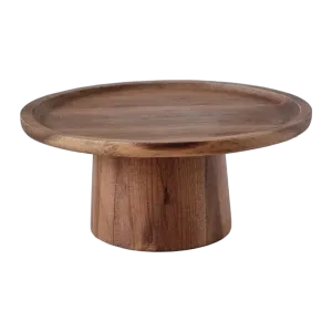 Hard Wood Cake Stand - Medium