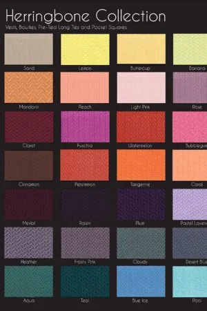 Herringbone Swatch Card