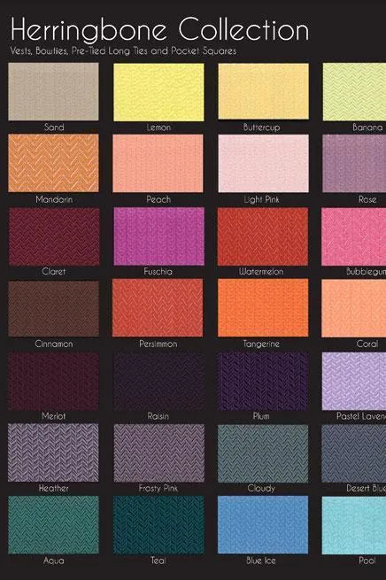Herringbone Swatch Card