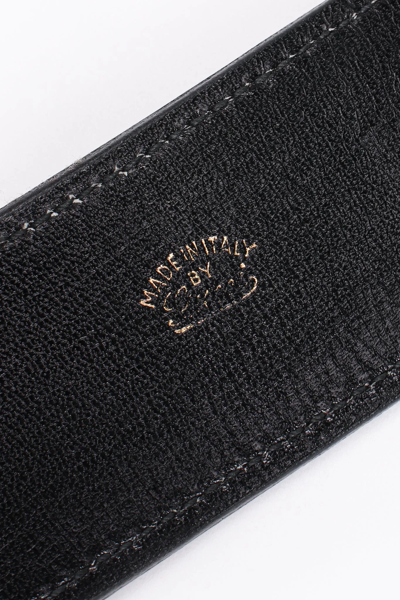 Interlocking GG Logo Suede Belt