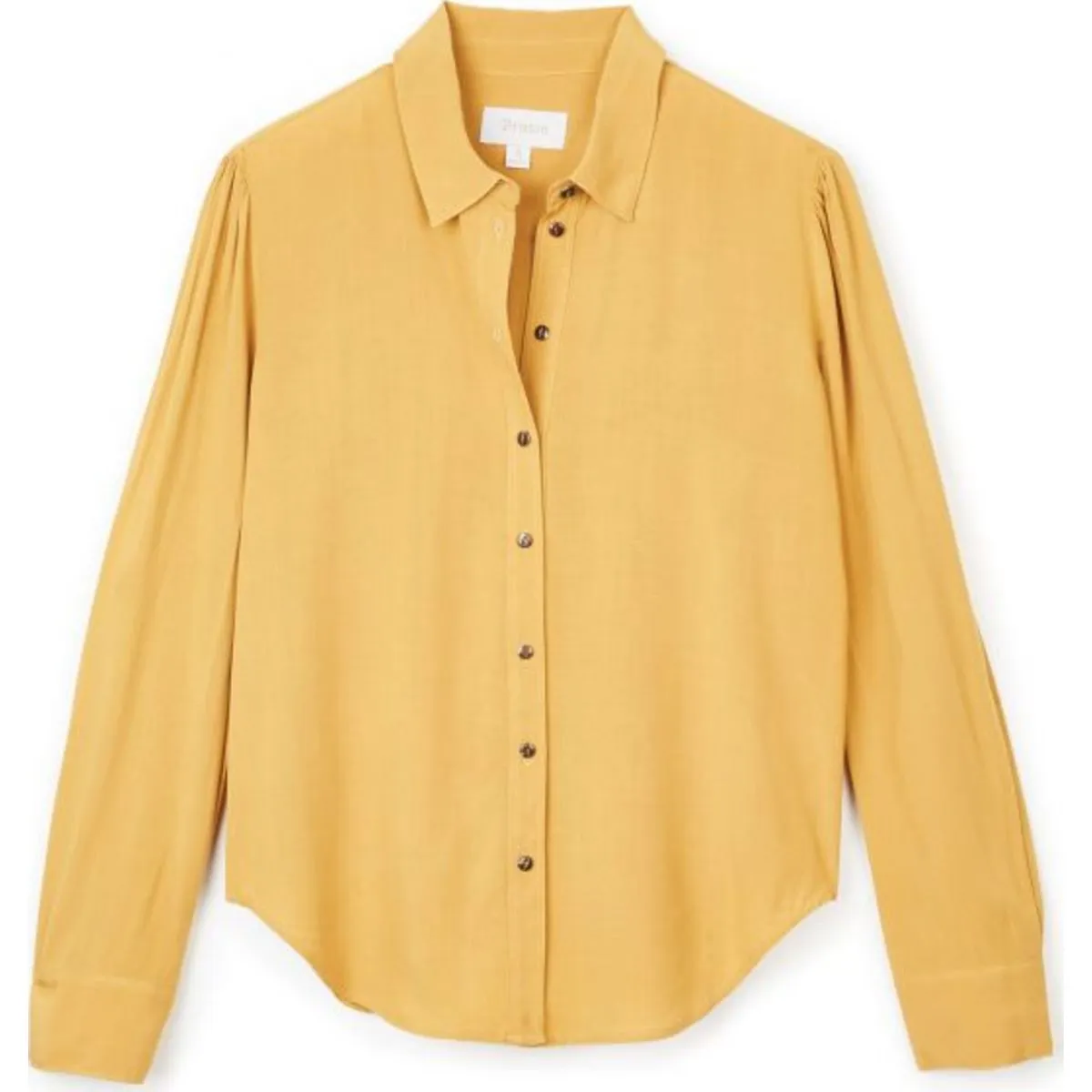 KATE L/S WOVEN - MAIZE
