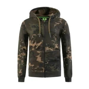 KORDA Zip Hoodie | Dark Kamo