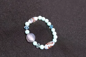 Light Blue Boho Chic Bracelets