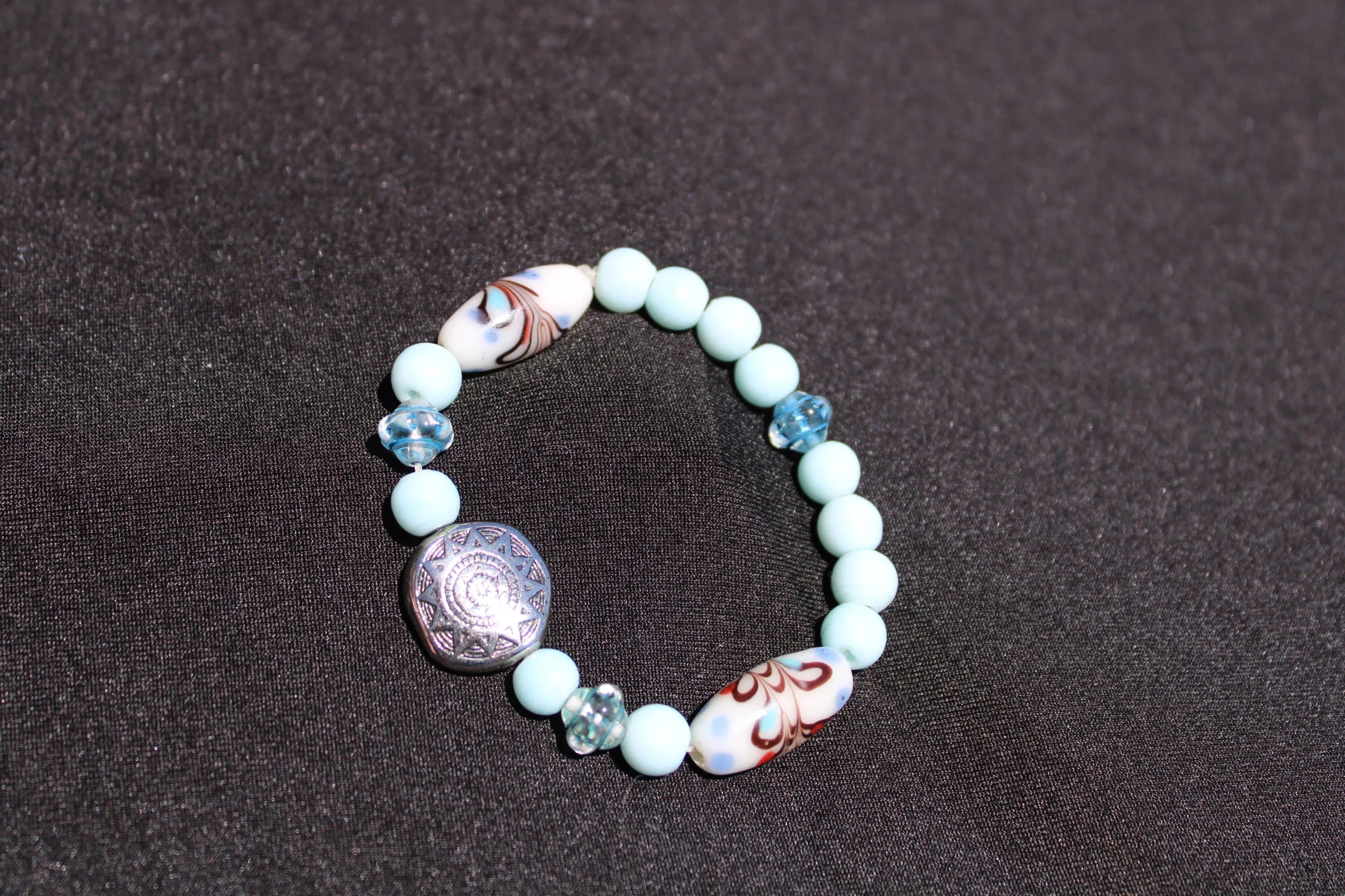 Light Blue Boho Chic Bracelets
