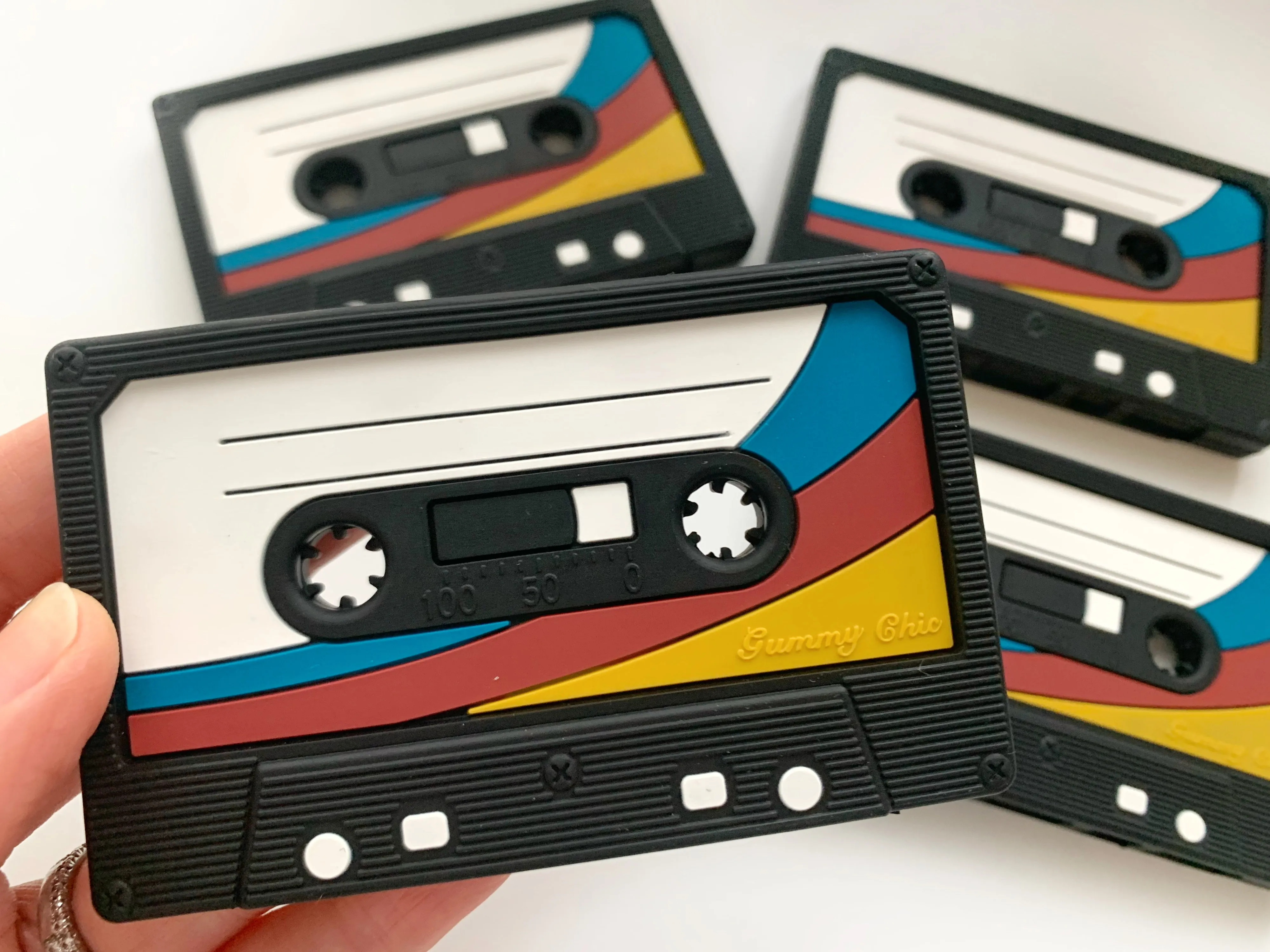 Limited Edition Cassette Tape Teether