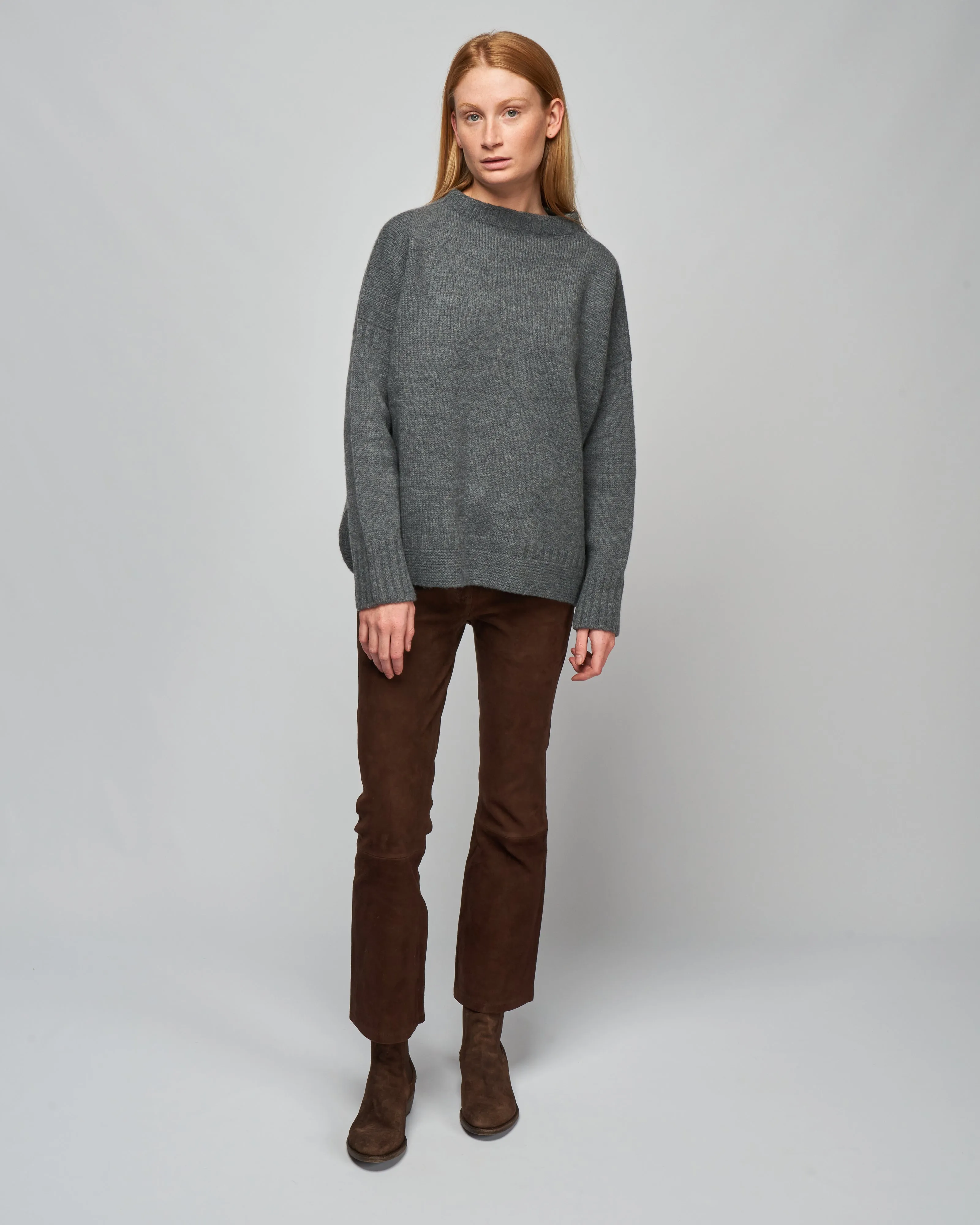 lively stretch suede pant - morro