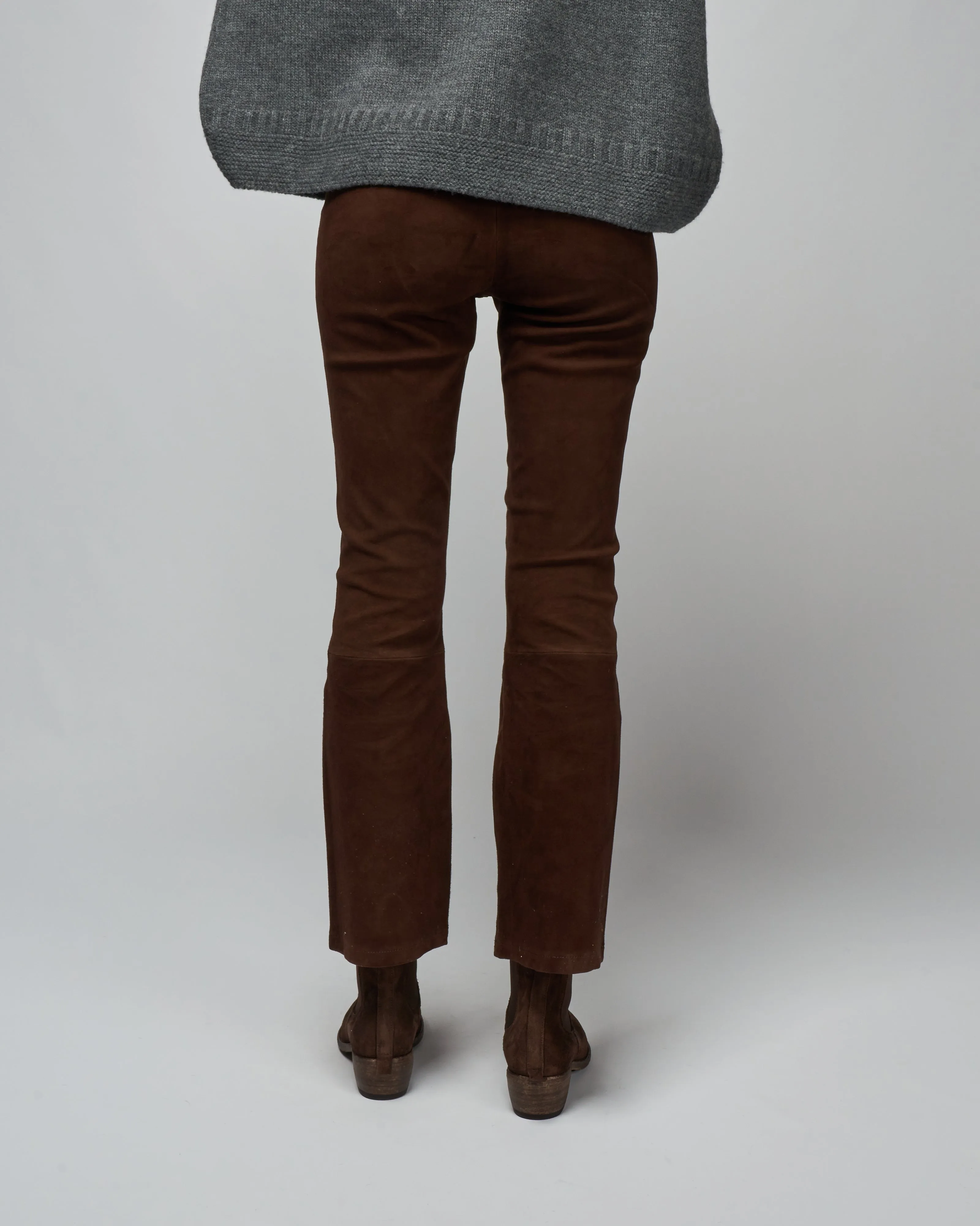 lively stretch suede pant - morro