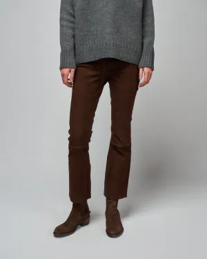 lively stretch suede pant - morro