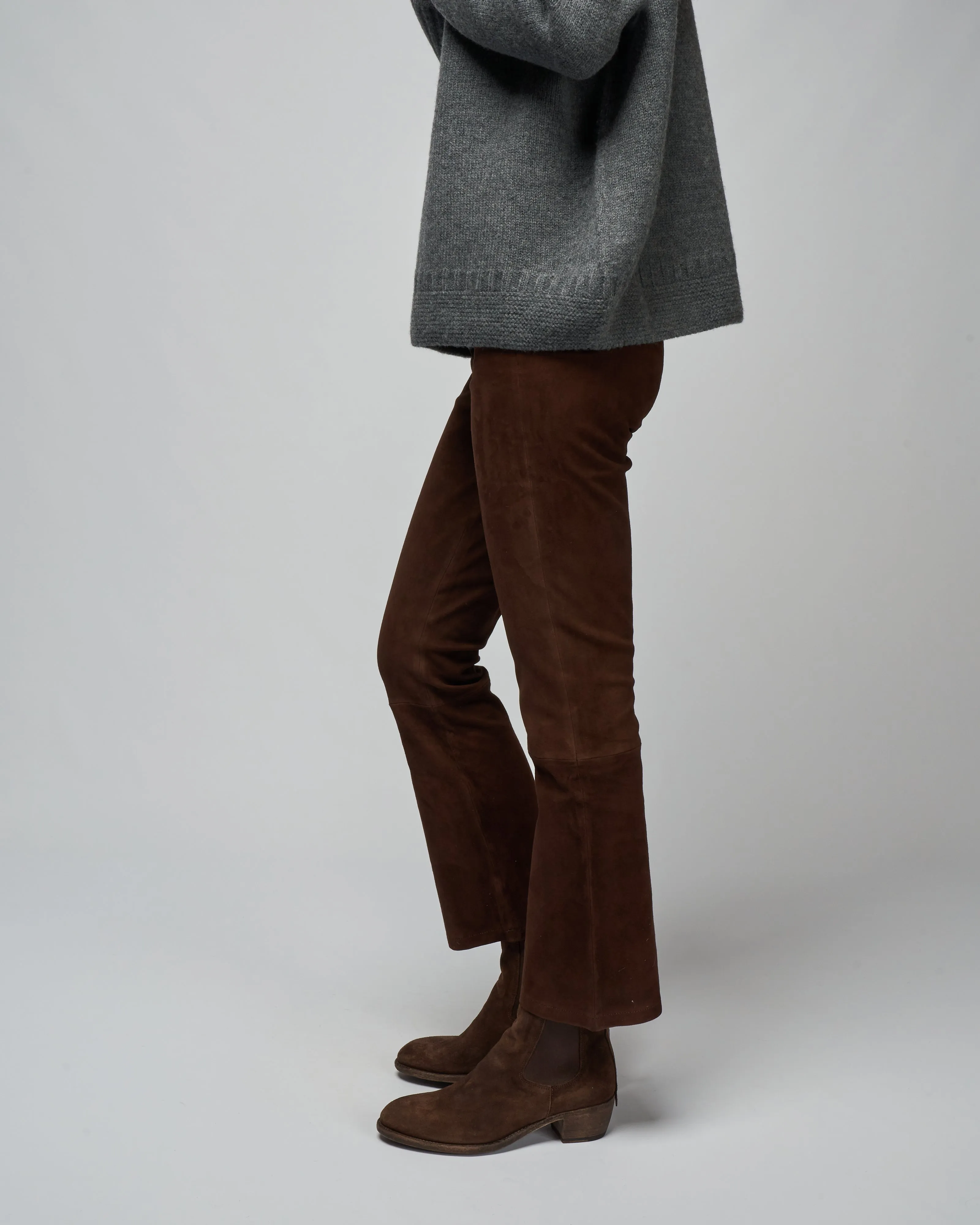 lively stretch suede pant - morro