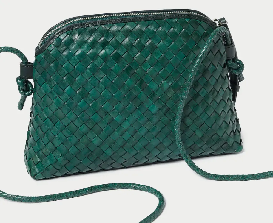 Loeffler Randall - Mallory Woven Crossbody (Green)