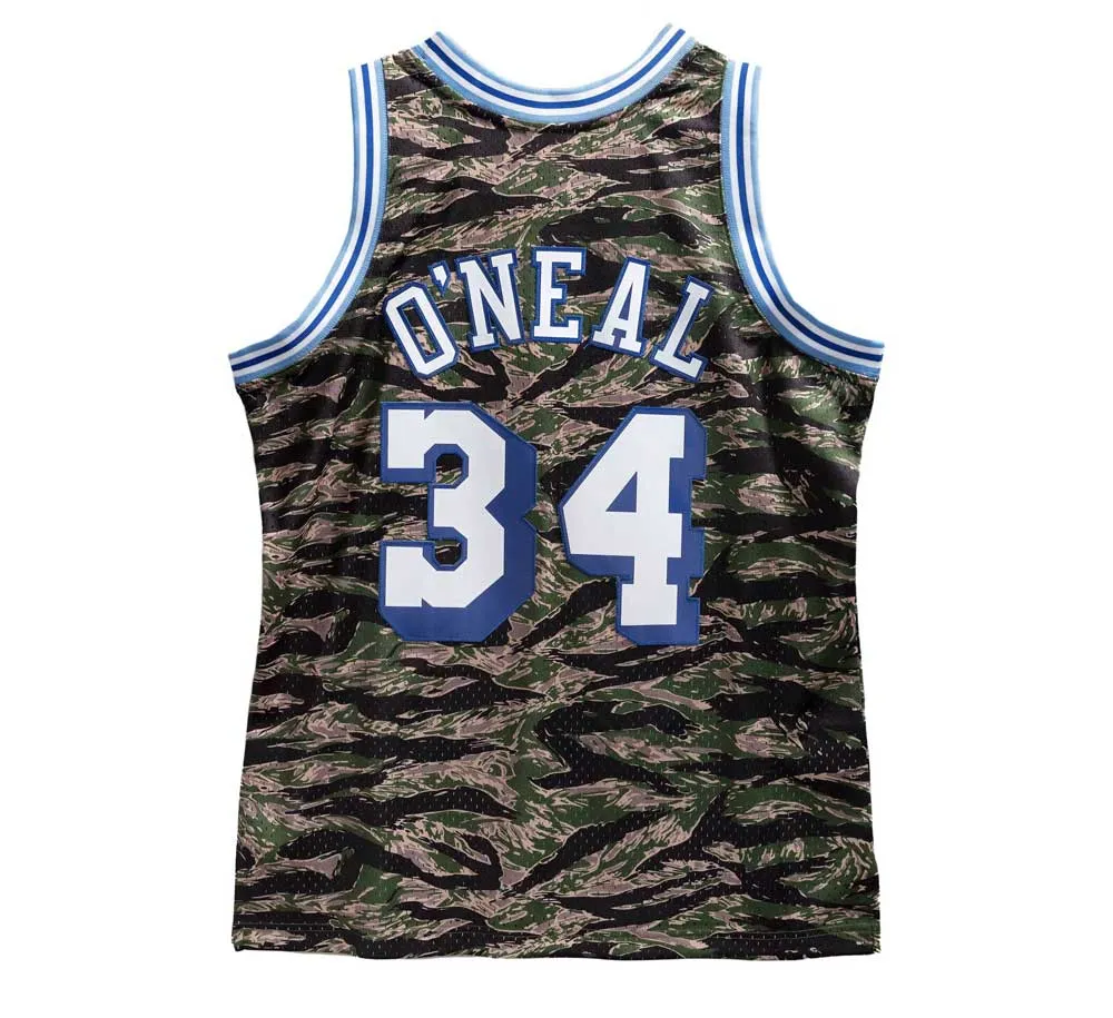 LOS ANGELES LAKERS TIGER CAMO SWINGMAN JERSEY-SHAQUILLE O'NEAL