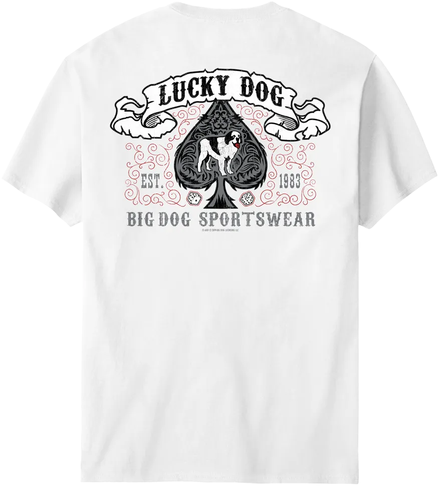 Lucky Dog Spade T-Shirt