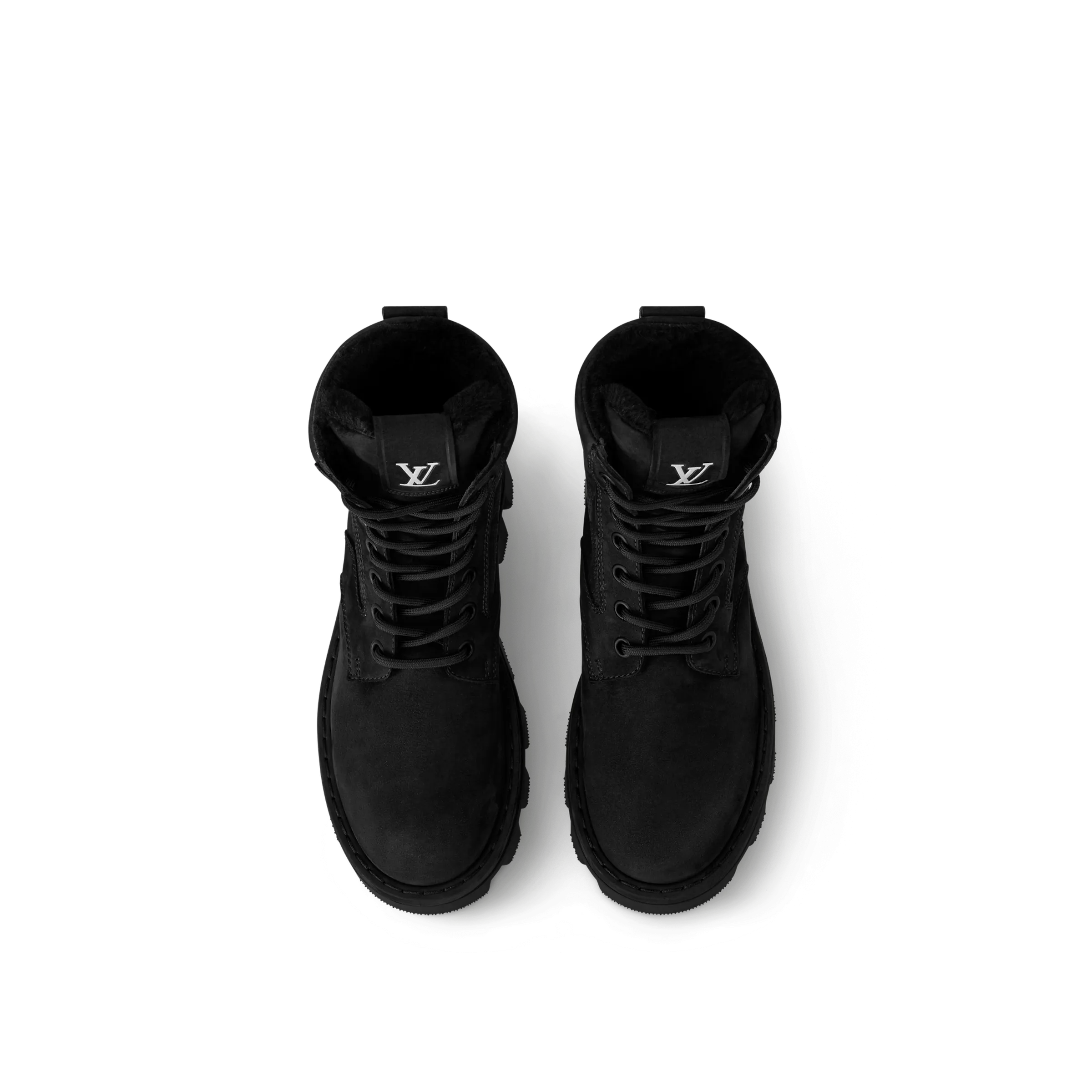 LV Checker Ranger Boots
