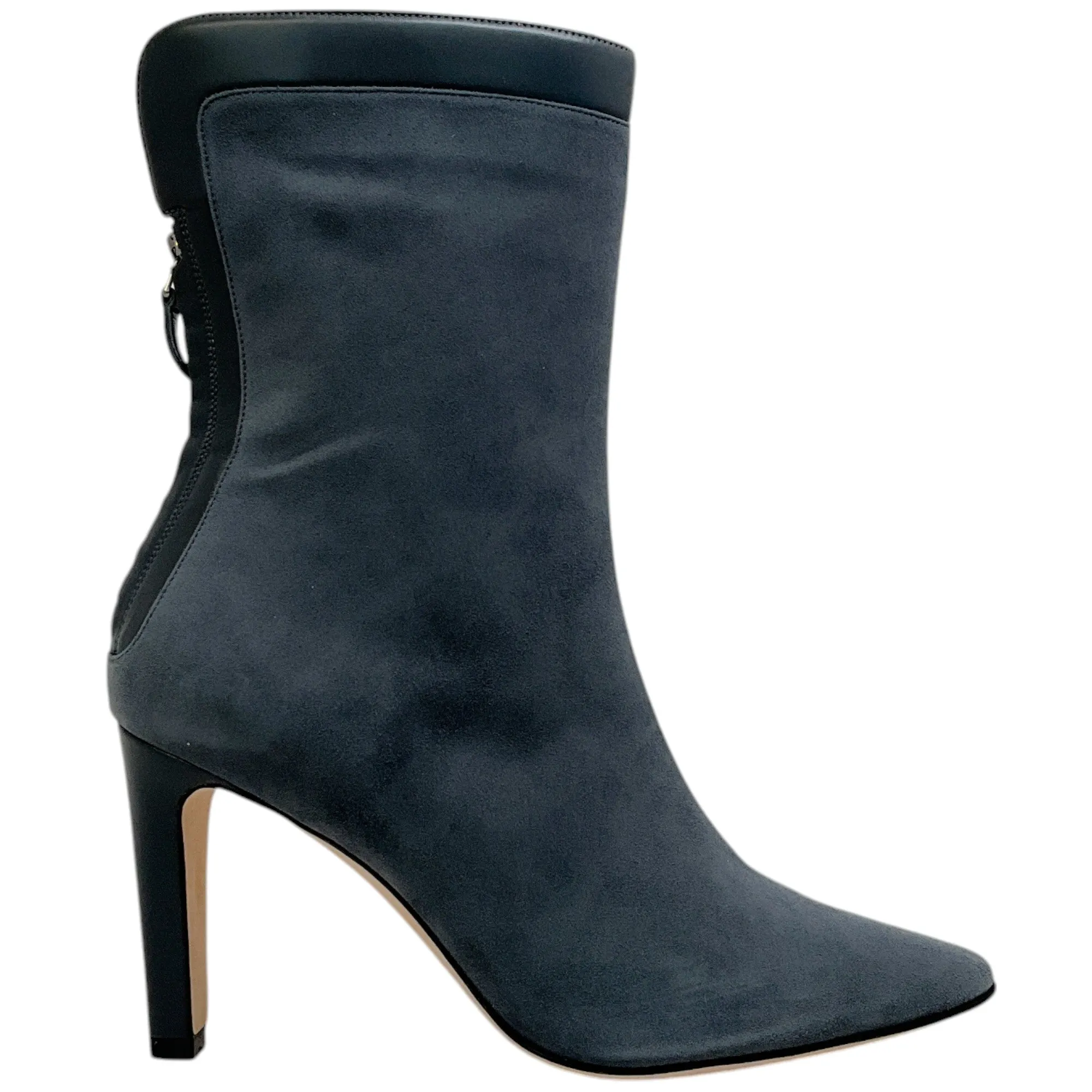 Manolo Blahnik Grey Suede / Leather Zufapla Boots