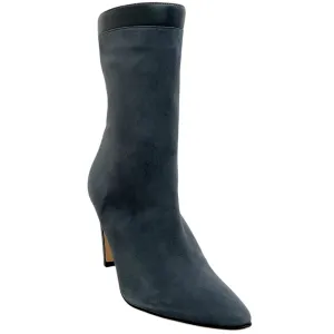 Manolo Blahnik Grey Suede / Leather Zufapla Boots