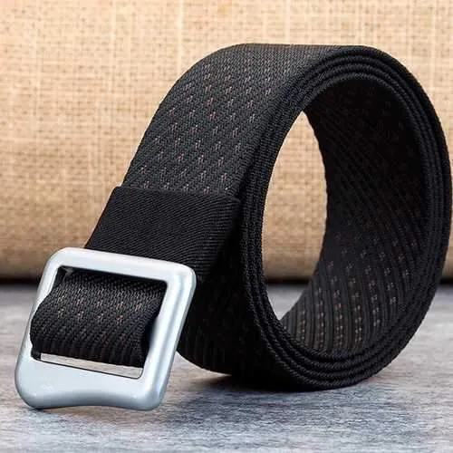 Mens Nylon Alloy Buckle Military Tactical Durable Belt