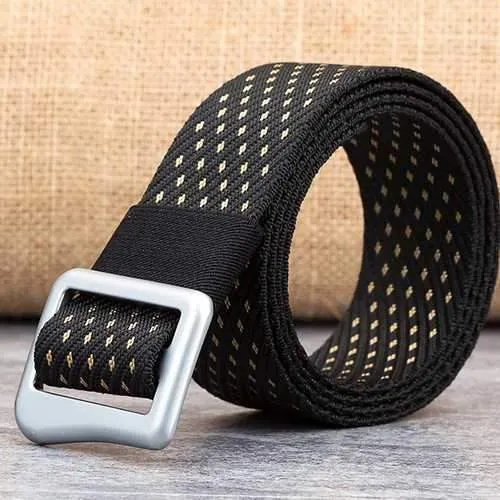 Mens Nylon Alloy Buckle Military Tactical Durable Belt