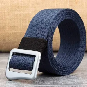 Mens Nylon Alloy Buckle Military Tactical Durable Belt