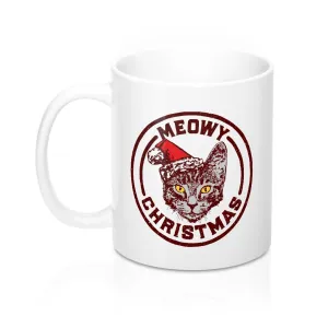 Meowy Christmas Coffee Mug