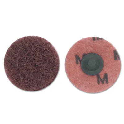 Merit Abrasives PowerLock High Strength Buffing Discs, Type III, 3", Medium, 08834164065