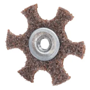 Merit Abrasives Surface Preparation Star 4 X 1/4-20 Medium, 08834185933