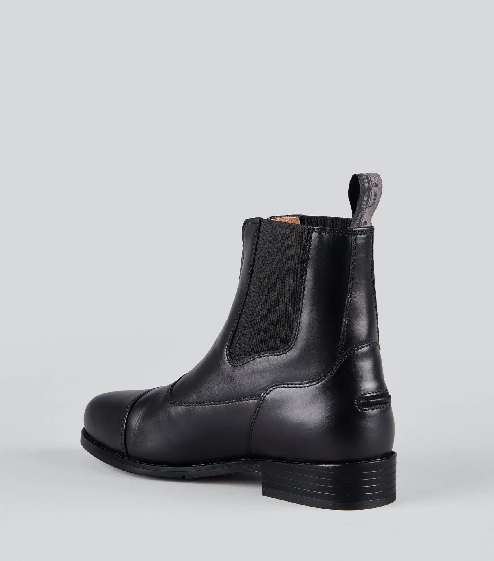 Mimas Leather Paddock Boots Black