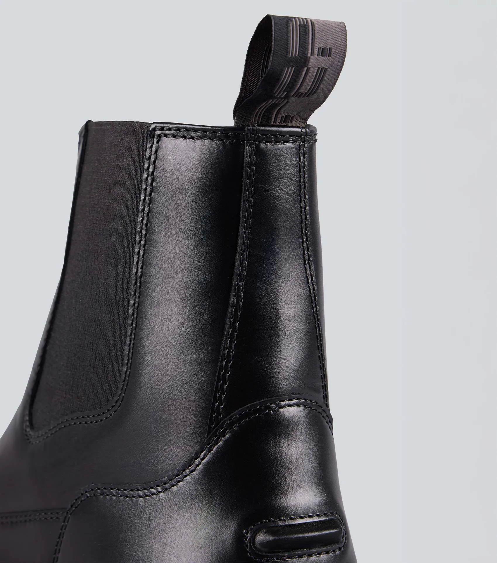 Mimas Leather Paddock Boots Black