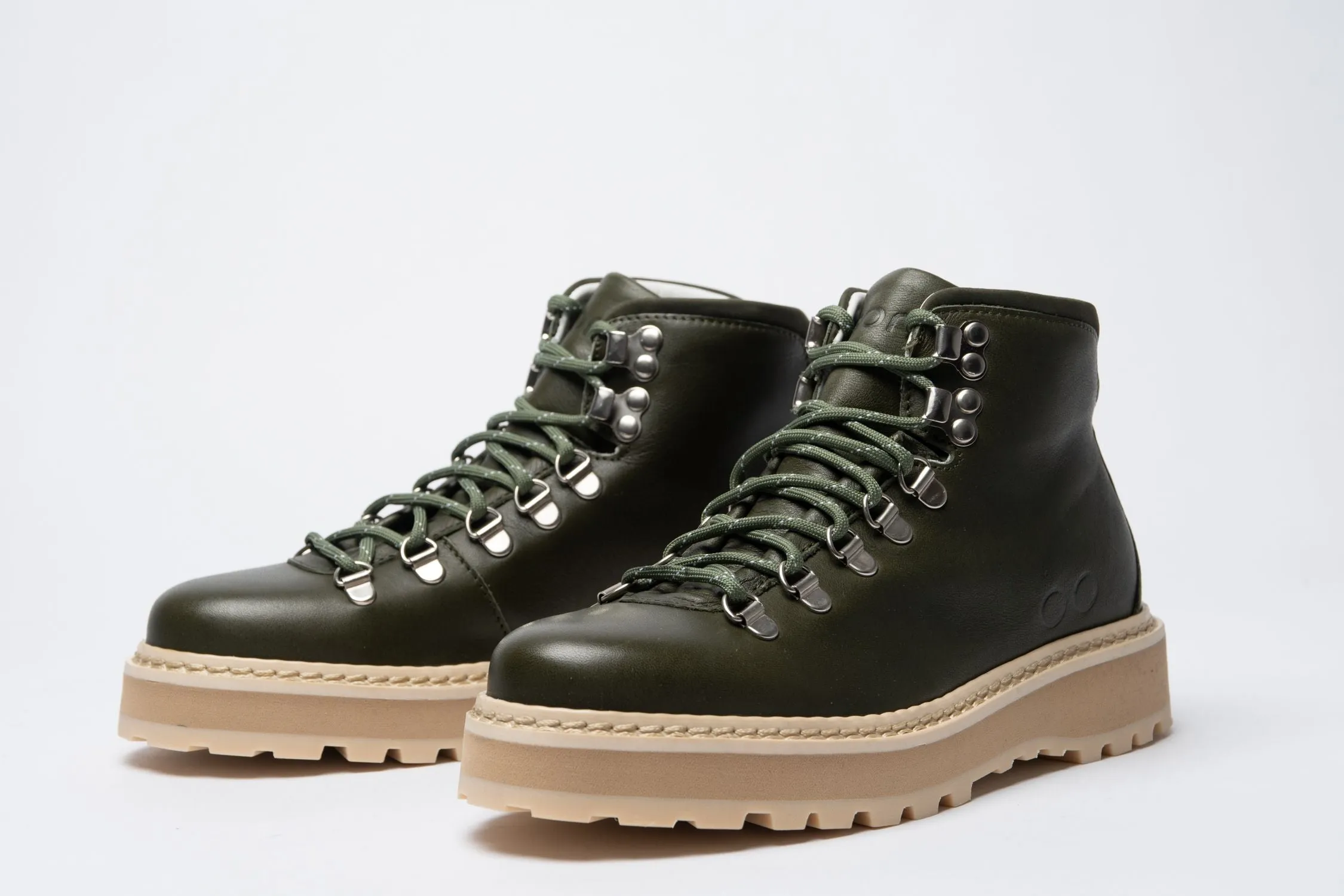 Mono Men's Shearling Lined Leather Hiking Core Boot