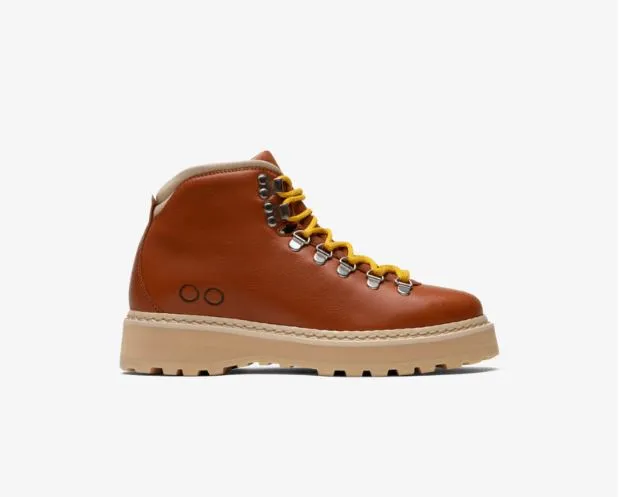 Mono Men's Shearling Lined Leather Hiking Core Boot