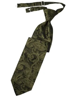 Moss Tapestry Kids Necktie