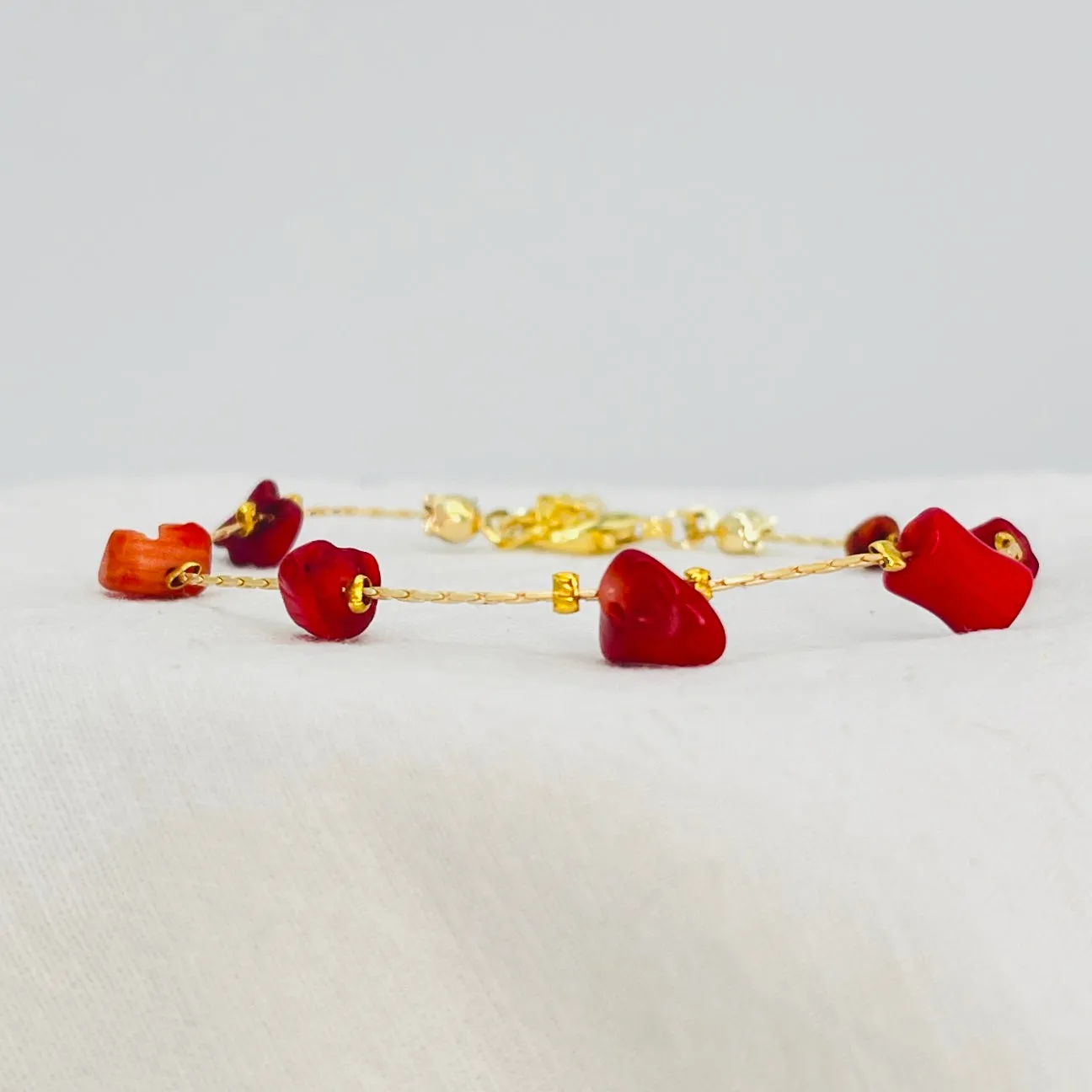 Natural Stone Adjustable Chain Bracelet –Stylish & Gift-Real