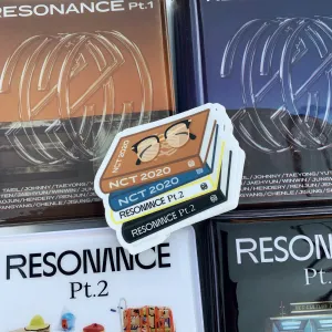 NCT 2020 Albums 3” Vinyl Sticker