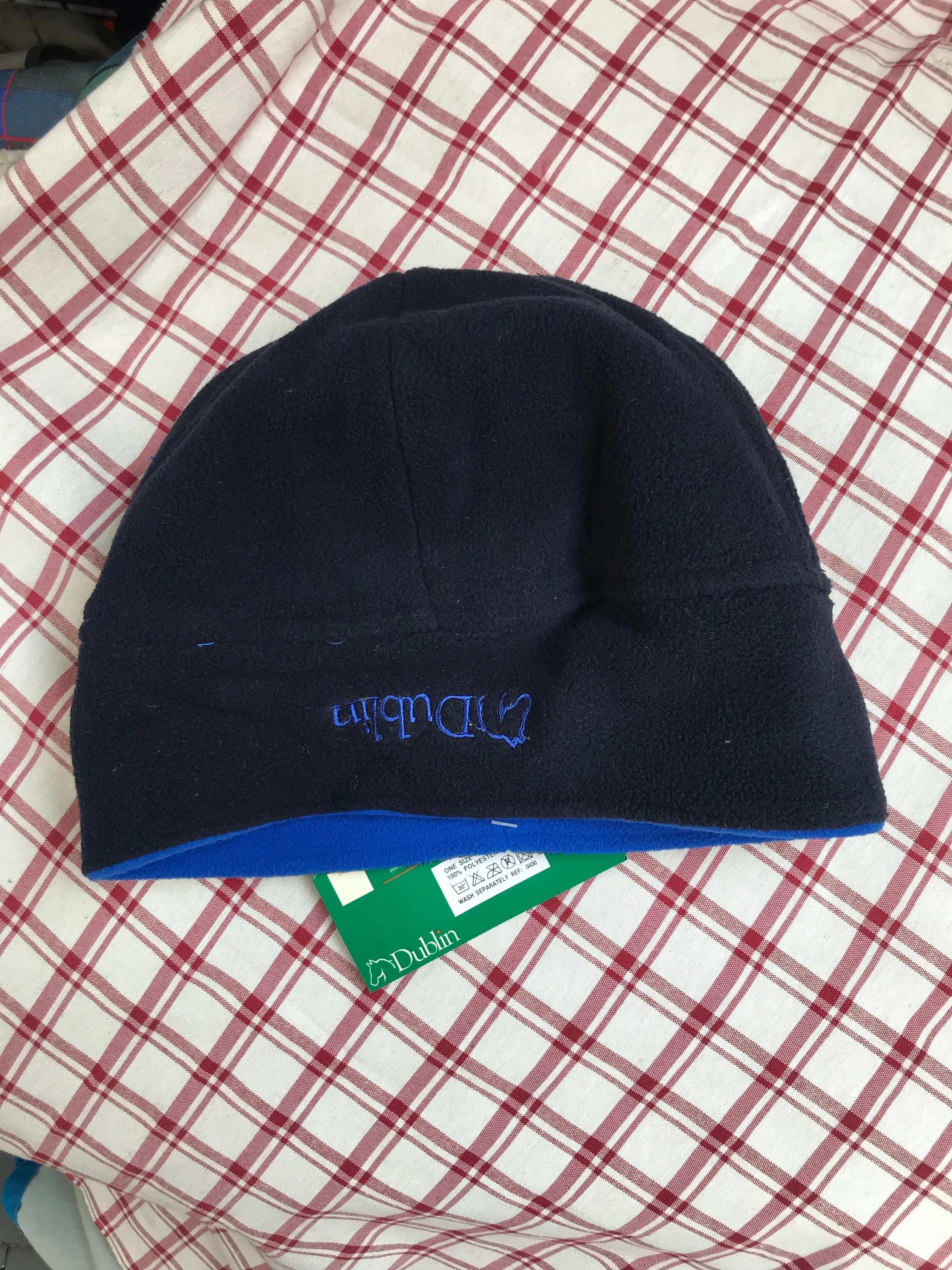 New Dublin reversible blue and black hat FREE POSTAGE*