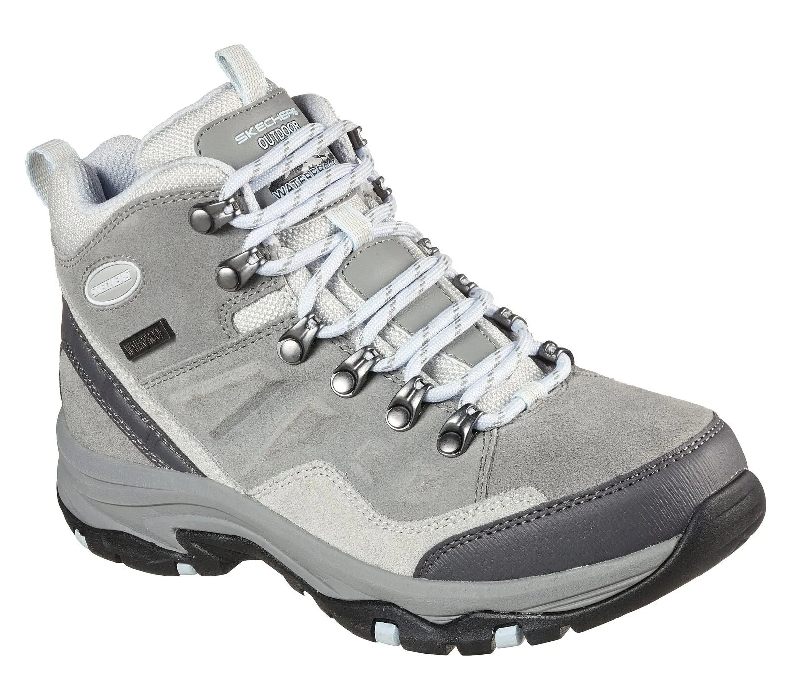 New in box! WOMEN'S Skechers Relaxed Fit: Trego - Rocky Mountain in Grey! Sz 11! Retails $135 