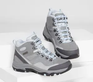New in box! WOMEN'S Skechers Relaxed Fit: Trego - Rocky Mountain in Grey! Sz 11! Retails $135 