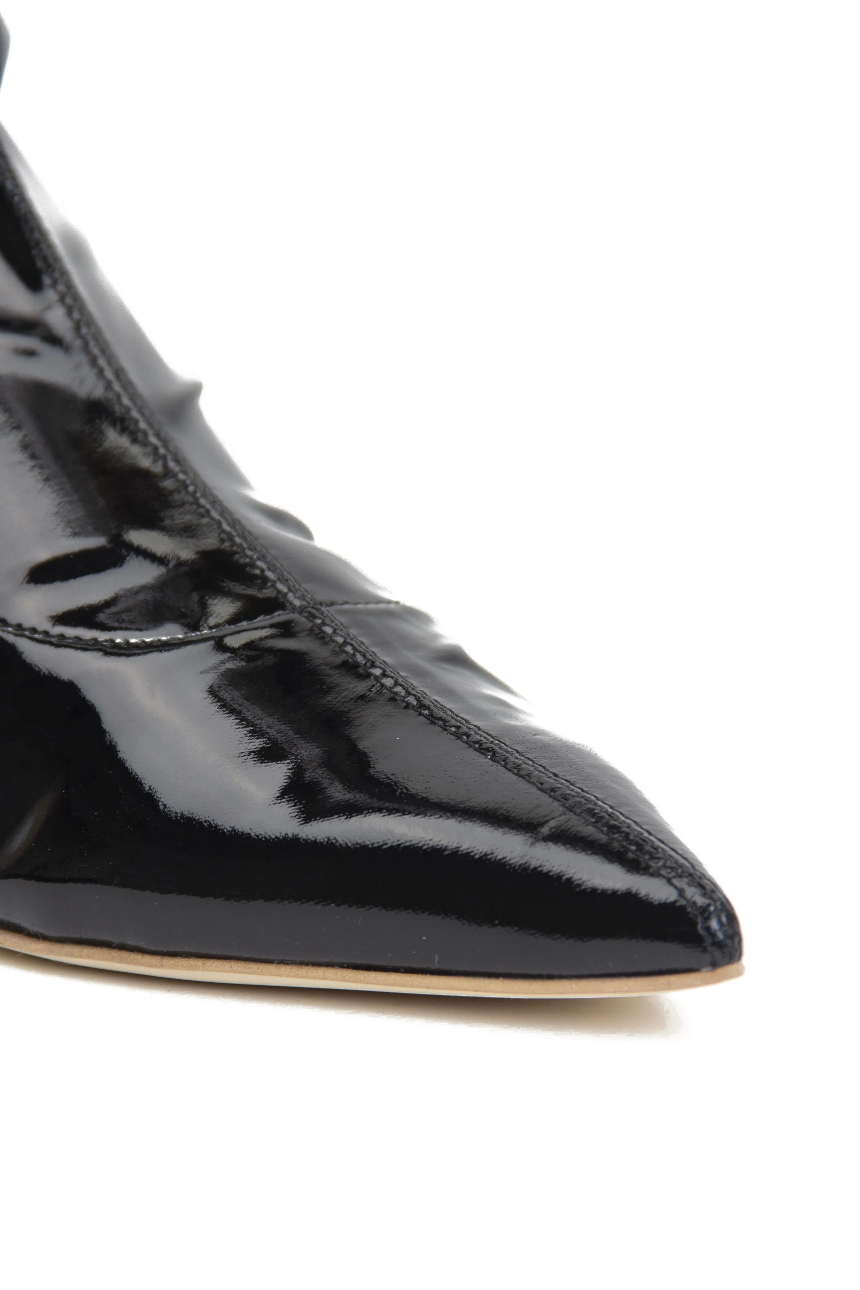 NICOLETTA Black Patent