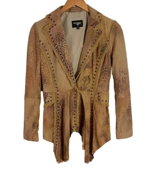Old Gringo Leopardito Lamb Suede Jacket