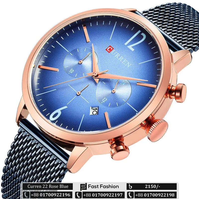 Original CURREN Stylish Watch for Men | Curren 22