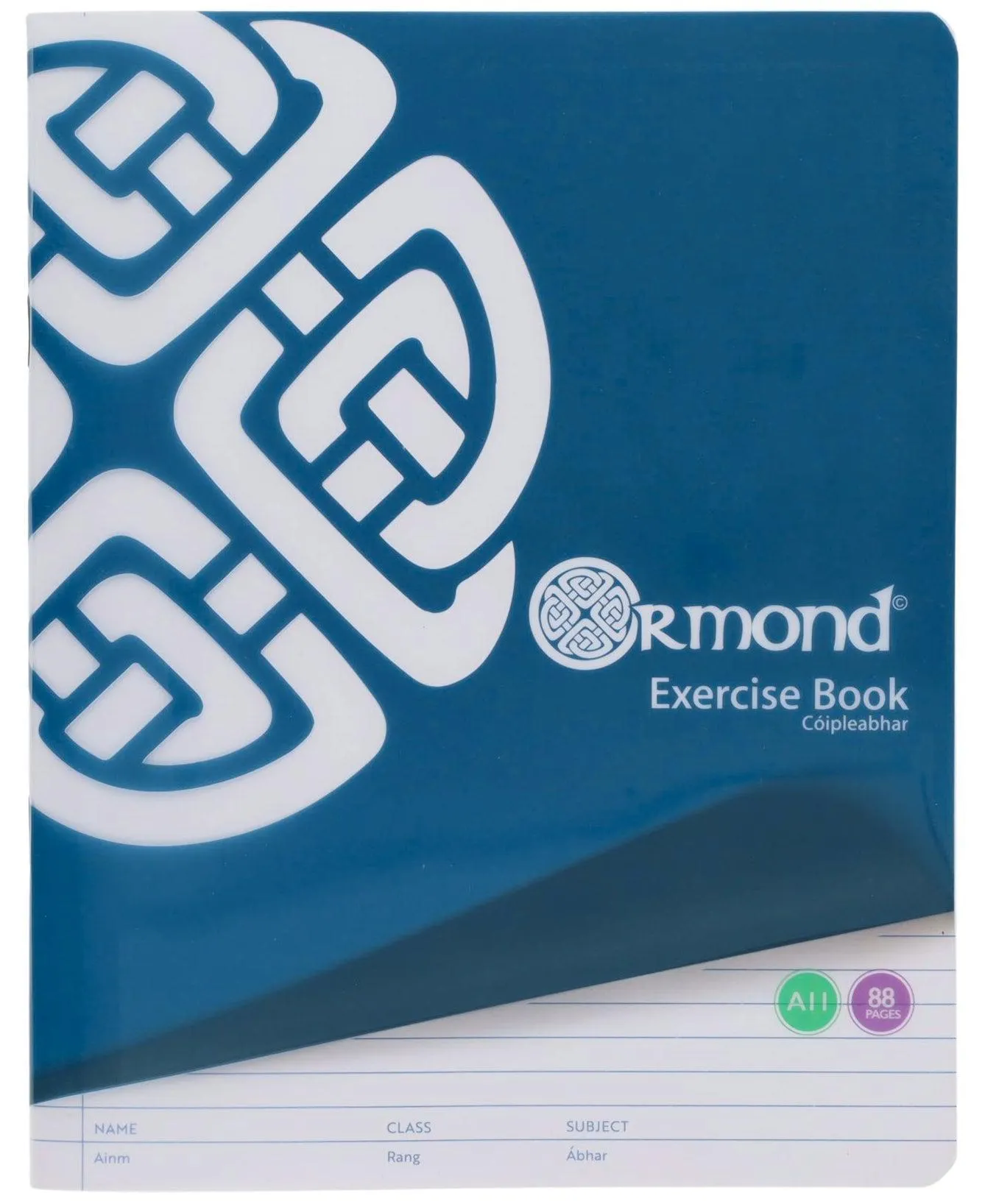 Ormond Pack of 5 x A11 - 88 Page Durable Cover Copy Book - Bright