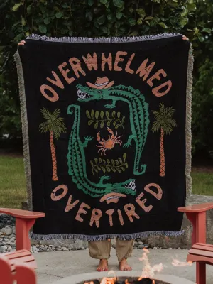 Overwhelmed Woven Blanket