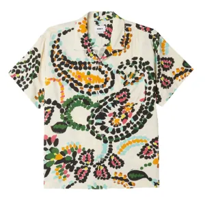Paisley dots woven