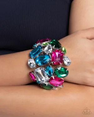Paparazzi Chic Coronation Bracelet Multi