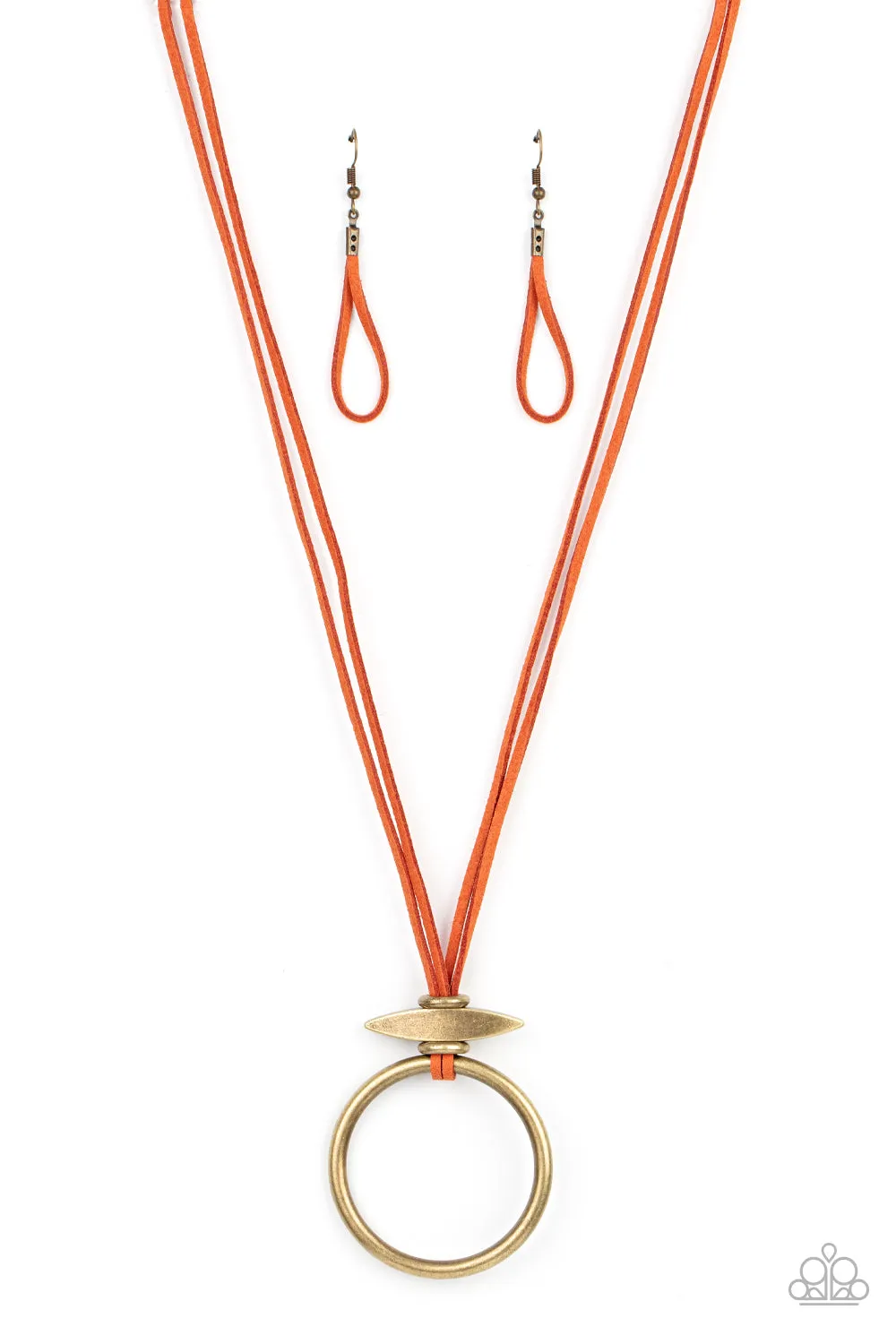 Paparazzi Noticeably Nomad Necklace Orange
