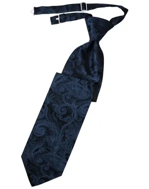 Peacock Tapestry Kids Necktie