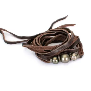 Pearl Rondall Wrap Bracelet