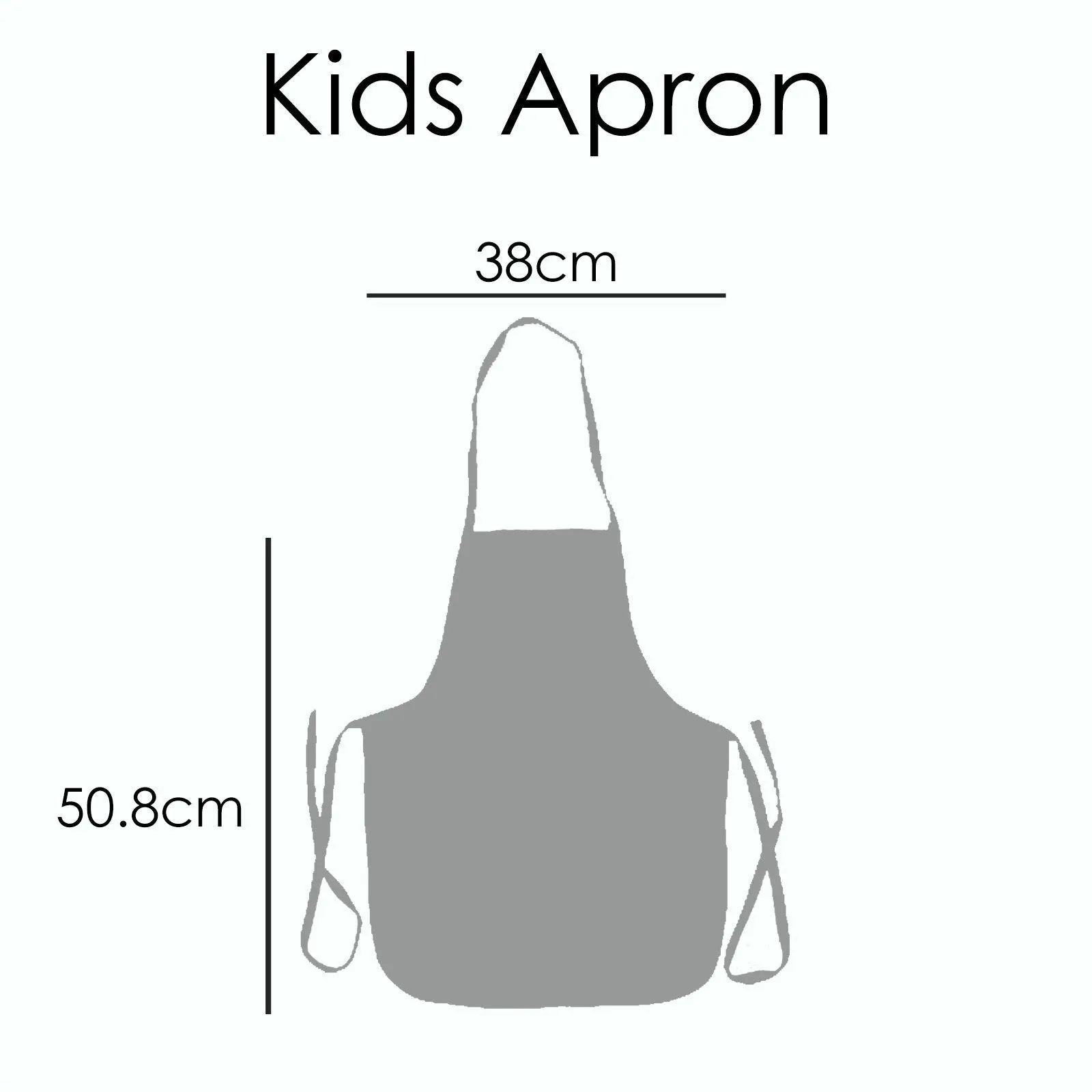 Personalised Apron with Stylish Text and Pink Flowers Floral Print