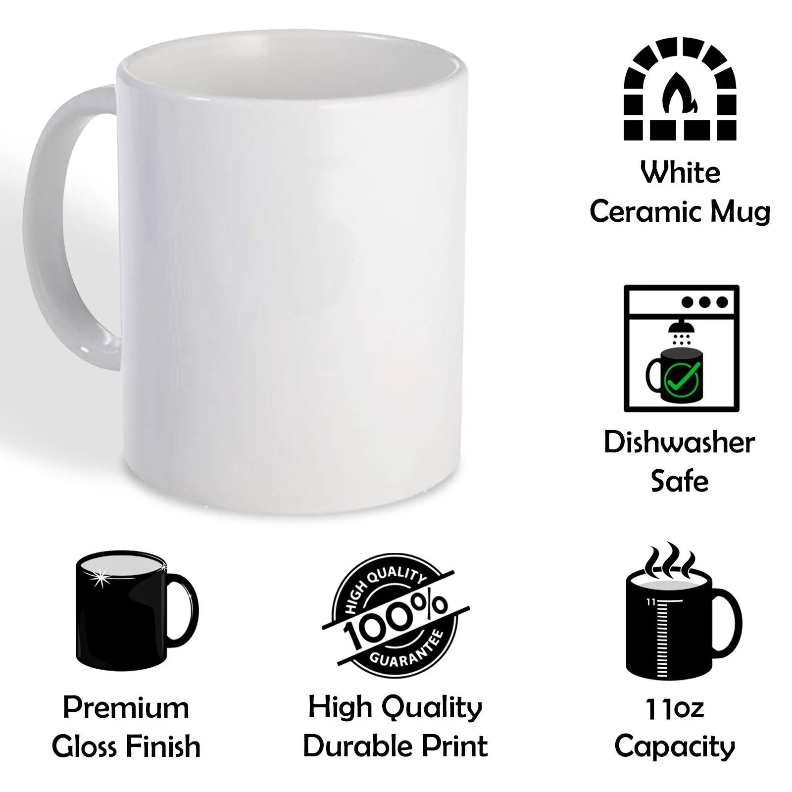 Personalised Mug with Love Message and Stylish Text