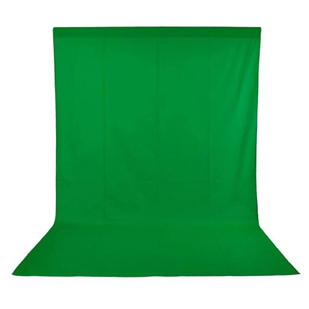 Phot-R 1.6x3m Green Non-Woven Backdrop